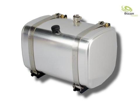 1:14 Kraftstoff/Hydrauliktank 85mm mit Tankhalter Alu | Artikelnummer: 4260432971293