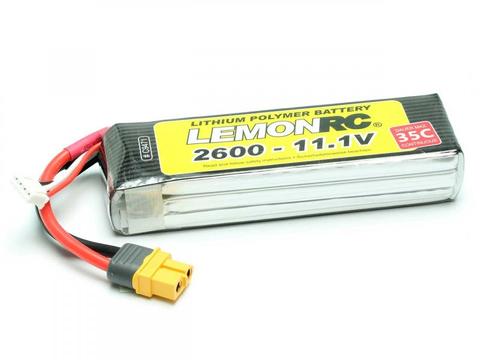 LiPo Akku LEMONRC 2600 - 11.1V (35C) | Artikelnummer: C9471