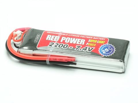 LiPo Akku RED POWER SLP 2200 - 7,4V | Artikelnummer: C9408
