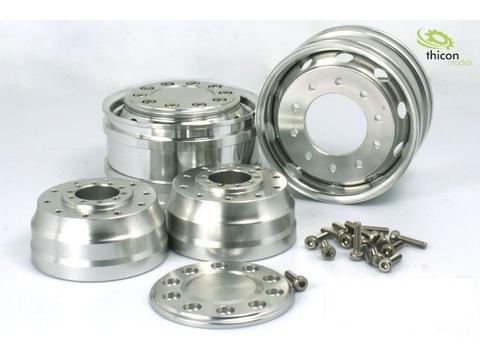 1:14 Alufelgen vorne breit Euro-Optik Paar | Artikelnummer: 4260432971255