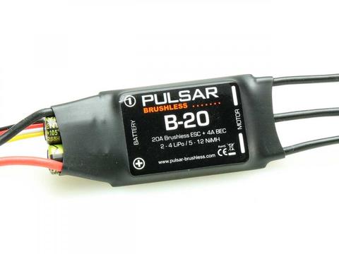 Brushless Regler PULSAR B-20 | Artikelnummer: 7572-2041-8650