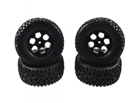 Räderset LP Truggy "Dirt" schwarz 1:8 (2) | Artikelnummer: 2520013