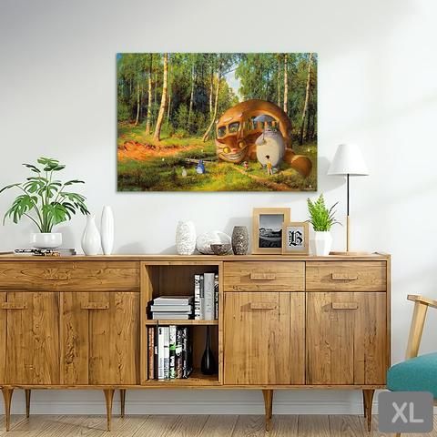 Totoro 1 Panel Canvas