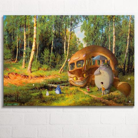 Totoro 1 Panel Canvas