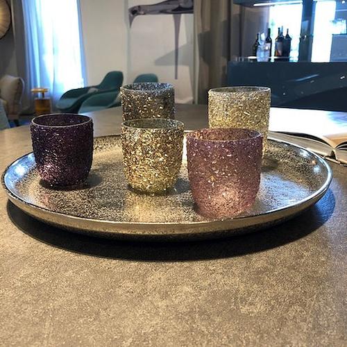 Teelicht Set "Mauve" - 5 Stück