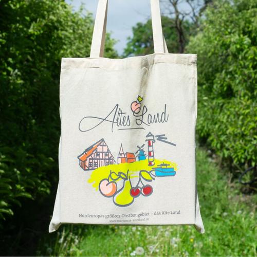 Altes Land Baumwolltasche 