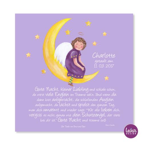 Dein Schutzengel Ida, Gute Nacht | Personalisiertes Geschenk zur Geburt oder Taufe für Mädchen | Artikelnummer: 10725382 -2
