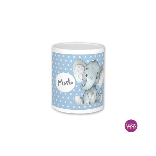 Spardose Elefant  | Tolle Spardose mit Wunschnamen | Artikelnummer: 2566-6224-3067 -1
