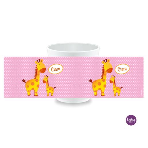 Trinkbecher, Kindertasse Giraffen  |  | Artikelnummer: kibechergif -1