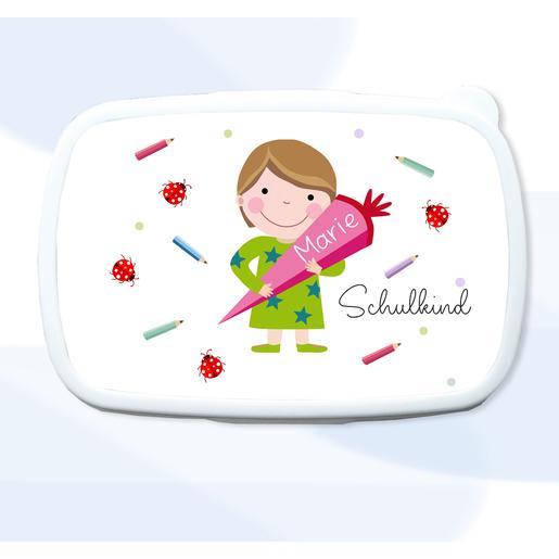 Personalisierte Brotdose | Schulkind | Tolle Brotdose mit Namen personalisiert | Artikelnummer: 107138430