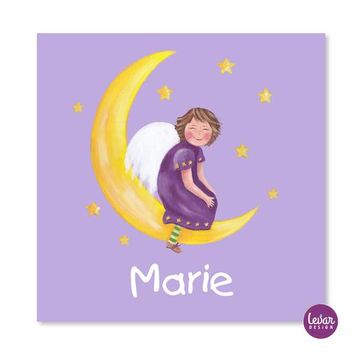 Namensbild Schutzengel Ida | Personalisiertes Geschenk für Babys | Artikelnummer: 9102655 -1