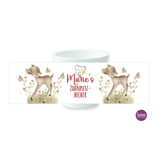 Zahnputzbecher | Zahnbecher | Waldtiere | Becher aus Melamin BPA frei, hergestellt in Deutschland | Artikelnummer: 1138-6656-7627 Kopie Kopie
