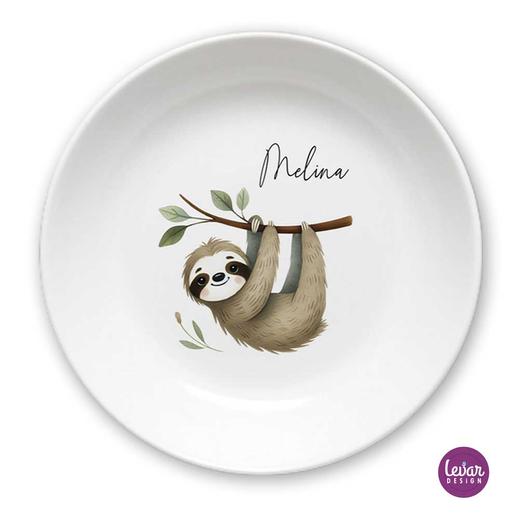 Melaminteller Schale Koala | Kinderteller mit Namen BPA frei | Artikelnummer: kgbluro1