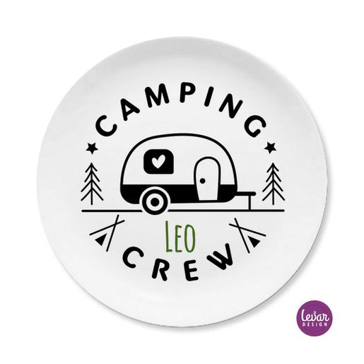 Personalisierter Campingteller | Camping Geschirr mit Namen personalisiert, BPA frei und hergestellt in Deutschland | Artikelnummer: 7627-3008-8006 -1
