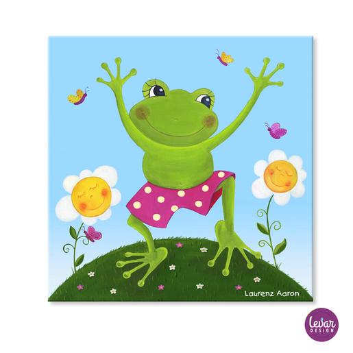 Frosch Fineart-Leinwanddruck  | Fineart-Leinwanddruck | Artikelnummer: 29749613 -1