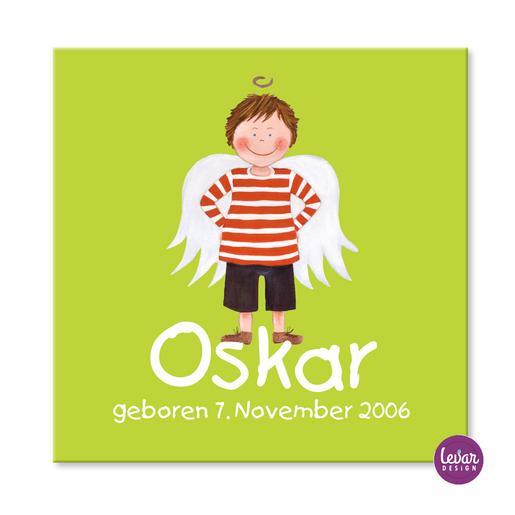 Taufgeschenk Junge, Geschenk zur Taufe, personalisiert, Kunstdruck | Personalisiertes Geschenk zur Geburt oder Taufe für Junge | Artikelnummer: 9102654 -1
