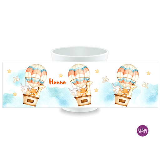 Kinderbecher, Ballon  | Kindergeschirr aus Melamin BPA frei | Artikelnummer: 5602357