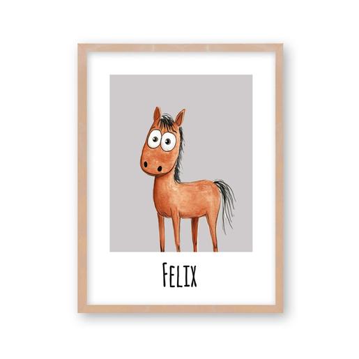 Poster, Kinderzimmer Bild | Personalisiertes Poster - Finartkunstdruck | Artikelnummer: 2113-6754-0674 -7
