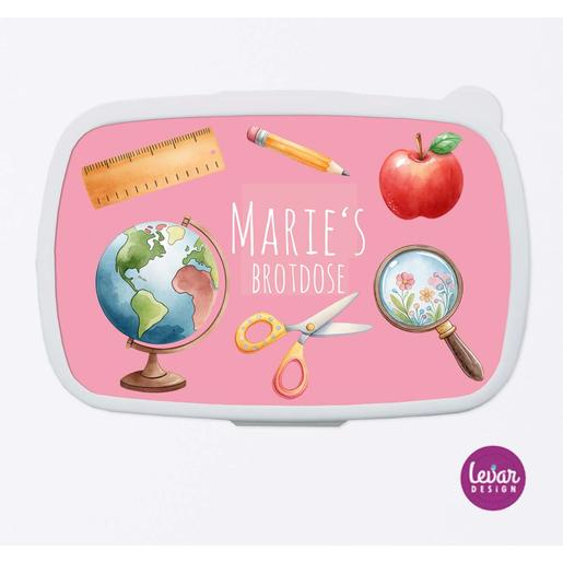Personalisierte Brotdose Einschulung 2026 | Tolle Brotdose für Kinder zum Schulanfang  | Artikelnummer: 3502-0247-1125 -74