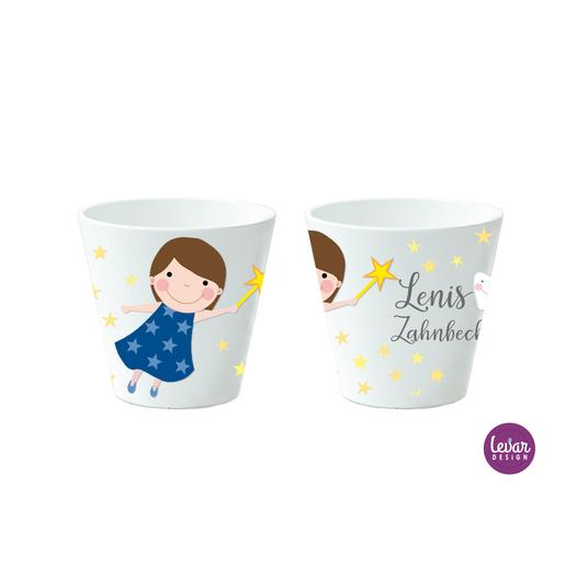 Zahnputzbecher | Zahnfee  | Kinderbecher aus Melamin BPA frei | Artikelnummer: 5154-3534-5610 -1