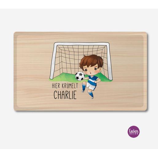 Personalisiertes Frühstücksbrettchen Holzdekor | Brettchen aus Melamin, BPA frei und hergestellt in Deutschland | Artikelnummer: 1116645512-16