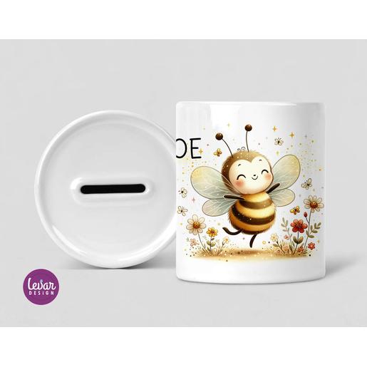 Spardose Biene | Tolle Spardose mit Wunschnamen | Artikelnummer: 223355234 -1
