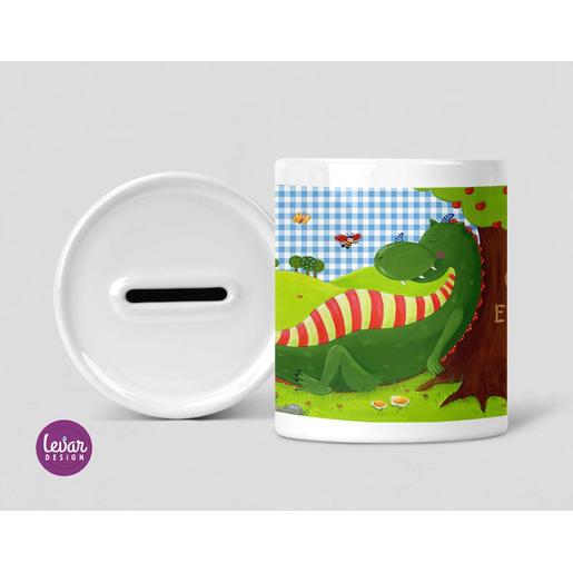 Spardose Drache | Tolle Spardose mit Wunschnamen | Artikelnummer: 778899