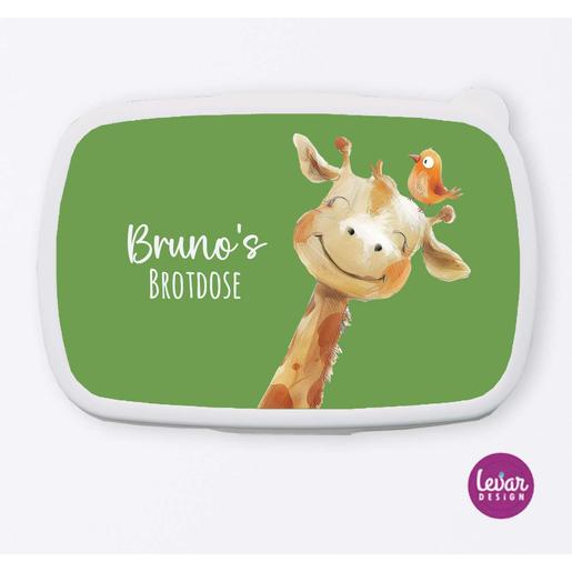 Brotdose für Kinder Dschungeltiere | Tolle Brotdose mit Namen personalisiert | Artikelnummer: 13820876 -2