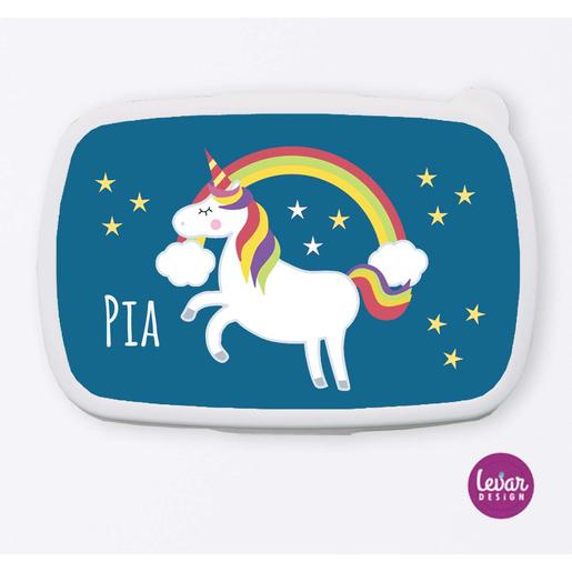 Personalisierte Brotdose | Einhorn | Tolle Brotdose mit Namen personalisiert | Artikelnummer: 0723-2181-4863