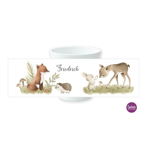 Kinderbecher Waldtiere | Becher aus Melamin und BPA frei für Kinder | Artikelnummer: 2488-5288-3260 -1