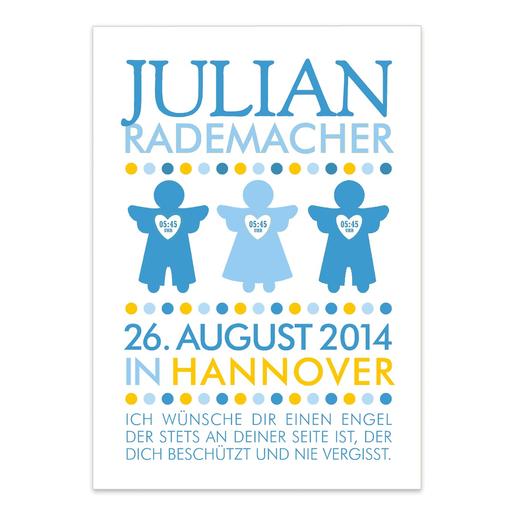 Geburtsanzeige | Namensbild | Taufgeschenk |  | Artikelnummer: 20635361 -3