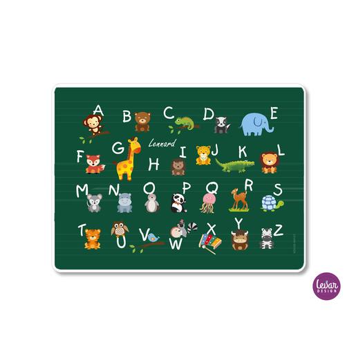 Platzset, Platzdeckchen, Tischset, Zahlen Tiere  |  | Artikelnummer: 126226055 -4