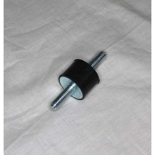 Gummipuffer Typ A 20x15mm M6 AG/AG