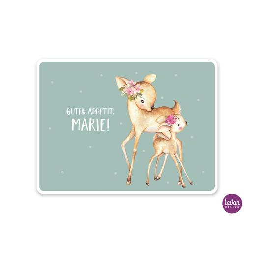 Tischset, Platzset, Platzdeckchen, Waldtiere | Abwischbares und kratzfestes Tischset für Kinder | Artikelnummer: 36378561 -1 Kopie