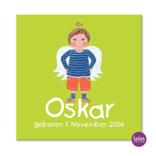 Namensbild Schutzengel Tim | Personalisiertes Geschenk für Babys | Artikelnummer:  	9102655 -1
