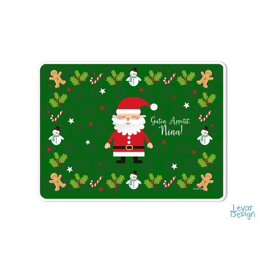 Tischset Nikolaus Weihnachten | Abwischbares Tischset für Kinder | Artikelnummer: 112814003 -1