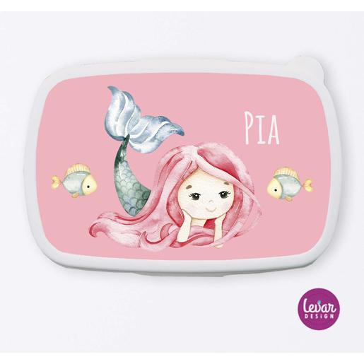 Brotdose Nixe personalisiert  | Tolle Lunchbox mit Namen  | Artikelnummer: 123820871 -3