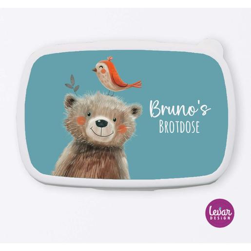 Brotdose für Kinder Dschungeltiere | Tolle Brotdose mit Namen personalisiert | Artikelnummer: 13820876 -4