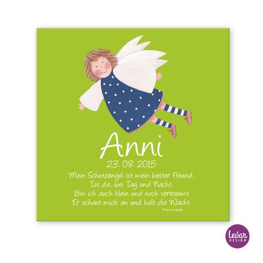 DEIN SCHUTZENGEL Schutzengelbild mit Namen + Gedicht | Personalisiertes Geschenk zur Geburt oder Taufe  | Artikelnummer: 11509022 -4