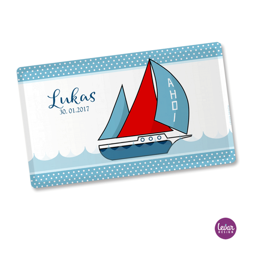 Frühstücksbrettchen Segelschiff |  | Artikelnummer: 110564546 -1