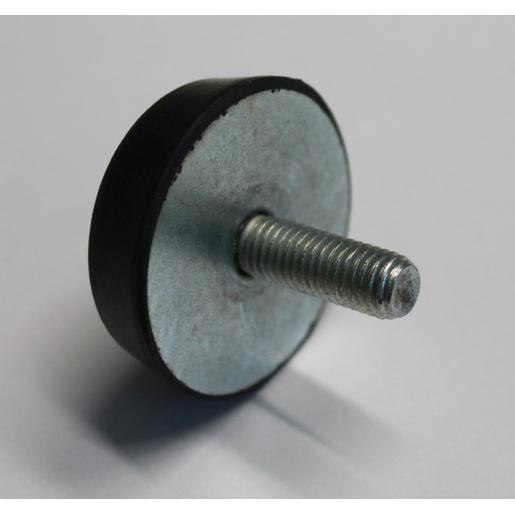 Konische Anschlagpuffer 50x17mm M10 Made in Germany Gummipuffer Schwingungsdämpfer 