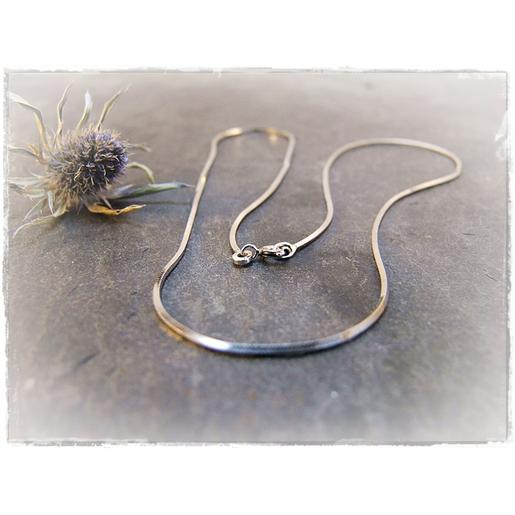 Schlangenkette vierkant 45 cm 