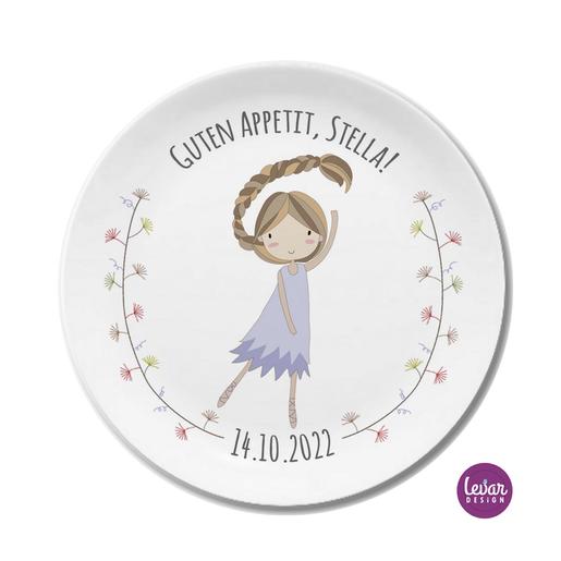Teller Sternzeichen Kindergeschirr | Kinderteller mit Namen aus Melamin BPA frei | Artikelnummer: 574991121 -5