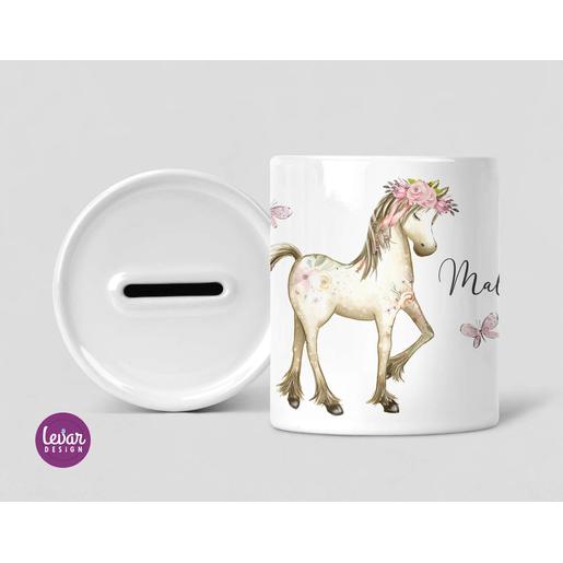 Spardose Pferd | Personalisierte Spardose mit Namen | Artikelnummer: 6868-0167-4088