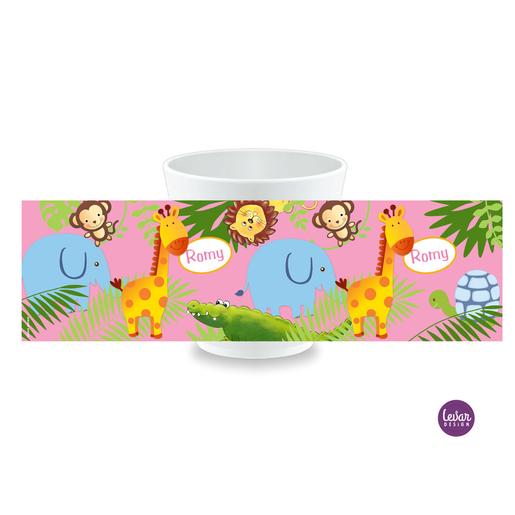Kinderbecher Dschungeltiere |  | Artikelnummer: kitassdschung -3