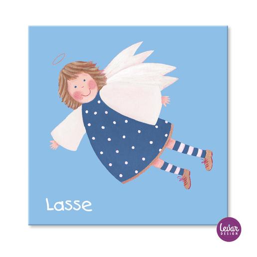 Taufgeschenk Schutzengel Leeloo  | Personalisiertes Geschenk zur Geburt oder Taufe für Mädchen | Artikelnummer: slee8501