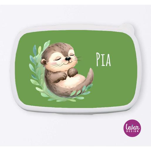 Brotdose, Lunchbox Otter | Tolle Brotdose mit Namen personalisiert | Artikelnummer: 2746-4517-4383 -2