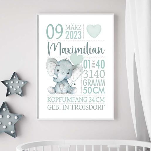 Geschenk Baby zur Geburt – Taufgeschenk – Eule  | Baby Geschenke zur Geburt |  | Artikelnummer: 313553 -2
