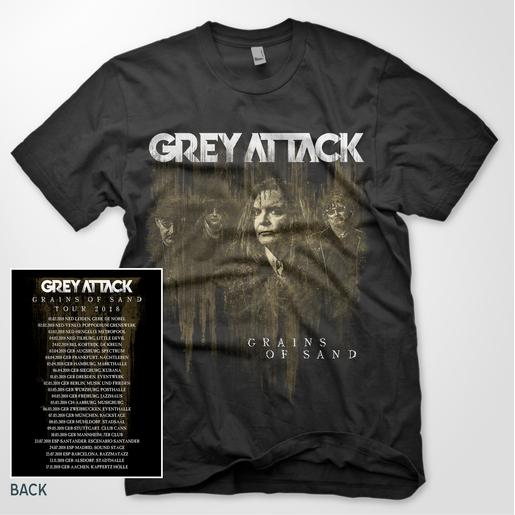 GREY ATTACK T-SHIRT - GRAINS OF SAND |  | Artikelnummer: 700001-3