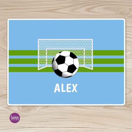 Fußball Platzset, Tischset | Abwischbares Tischset für Kinder | Artikelnummer: 67296735